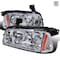 Spec-D Tuning 05-10 Dodge Charger 2 Piece Euro Headlights - Chrome 2LCLH-CHG05-ABM - alternate 1